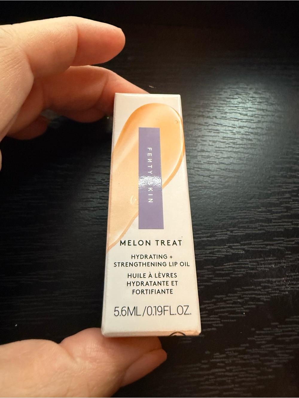 Fenty Skin Melon Treat Hydrating Lip Oil - Peachy Orange
